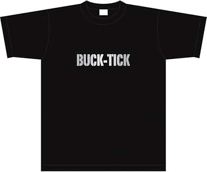 Amazon.co.jp: Tシャツ 【Mサイズ】 BUCK-TICK 黒×銀 034-B-S